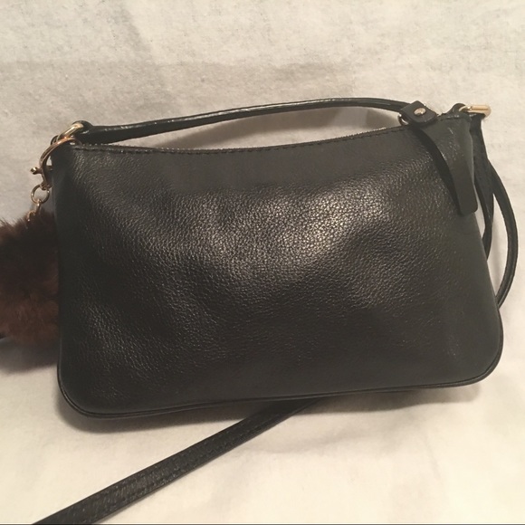 Kate Spade Crossbody With Real Fur Pom - Picture 5 of 8